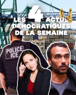 1- La Californie combat Trump - Un mouvement citoyen et associatif a pris les rues de Los Angeles face aux “raids” de l’ICE, la police fédérale migratoire américaine. Face à l’envoi inutile de militaires “fédéralisés”, le gouverneur, démocrate, s’oppose fermement à la politique de Trump : « Déployer dans la rue des combattants entraînés pour la guerre est sans précédent et menace le fondement même de notre démocratie ». Une séquence qui constitue un “moment de vérité” pour la démocratie américaine, lit-on sur @theconversation.fr.

2. La France arme (toujours) Israël - Sur le port de Fos-Sur-Mer, on résiste au génocide palestinien. Le syndicat CGT des Dockers de Fos-Sur-Mer refuse d’embarquer une cargaison de pièces détachées vers Israël. Une décision qui fait suite aux nombreuses révélations de @disclose.ngo, @marsactu et @wereontheditch . Depuis 2023, ces médias d’investigations tracent les livraisons de maillons ou tubes de canons de plusieurs entreprises françaises à l’Etat d’Israël. Des livraisons ininterrompues d’armes selon @lhumanitefr . 

3. Taxons les riches, ou pas… -  @politis_fr retrace le parcours parlementaire de la taxe Zucman, rejetée au Sénat ce jeudi 12 juin. Le constat est pourtant glaçant : les plus grandes fortunes de France ne payent quasiment pas d’impôt sur leurs revenus. Cette taxe rapporterait, en plein crise économique, entre 15 et 25 milliards d’euros par an. Des arguments balayés par les sénateurs contre la proposition, majoritairement de Droite. Malgré son vote favorable à l’Assemblée nationale.

4. Résister aux inégalités politiques - @democratiserlapolitique révèle son rapport : ce projet de recherche/mobilisation agrège des chercheur-euses, des engagés, des élus pour essayer de comprendre pourquoi les classes populaires sont si peu représentées en politique. Alors même que les classes pops représentent ¼ des candidats aux élections ces 20 dernières années… Un plafond de verre que le collectif compte bien dépasser grâce à ses conclusions, dispos dès le 27 juin ! 

Infographie @elliot_clarke_01