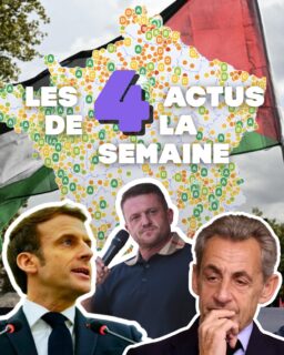 Dans les actus de la semaine :
1- Palestine, dans quel État ? / Palestine : Etat fictif, génocide réel - Macron a reconnu l’Etat de Palestine ce lundi portant à 158 le nombre de pays validant la solution à deux Etats et alimentant l’urgence d’une intervention internationale face au génocide. Un geste tardif mais surtout symbolique s’il ne s’accompagne pas de sanctions contre le gouvernement israélien et son annexion meurtrière de la bande de Gaza lit-on, entre autres, dans @mediapart .
2. Sarko-zonz - C’est fait, Sarkozy est condamné à 5 ans de prison ferme, et il va y aller ! Si l’ancien Président a le droit d’aller faire son sac avant d’être incarcéré, il finira derrière les barreaux même s’il fait appel. C’est « l’exécution provisoire » de la peine. C’est une première dans l’Histoire de la République française qu’un Président ira en prison souligne @liberationfr . Belle preuve d’indépendance de la Justice. Marine Le Pen doit paniquer…
3. Extrême droite, extrême danger - Moins bonne nouvelle, c’était il y a 10 jours mais on en revient toujours pas : 100 000 manifestants d’extrême droite ont défilé dans les rues de Londres après l’assassinat du militant conservateur d’extrême droite Charlie Kirk aux USA. @basta.media relaie le mot d’ordre de la police pour les musulmans londoniens : “restez chez vous”.. Glaçant, d’autant que le parti d’extrême droite britannique atteint des sommets dans les sondages.
4. Municipales : une carte contre l’extrême droite - @streetpress , aidé par Alessio Motta, un chercheur en sciences sociales se projettent dans le menu des Municipales. Et les ingrédients ne sentent pas bons dans beaucoup de villes où le RN et ses idées comptent s’installer. De 13 communes, ce sont plus de 50 que pourrait remporter le RN. Avec de graves conséquences locales dont on vous reparlera bientôt dans un bilan de 2020-2026. N’hésitez pas à les alerter de ce qui se passe chez vous.
Et en attendant, prenez soin de vous,
L’équipe MOB - infographie @elliot_clarke_01