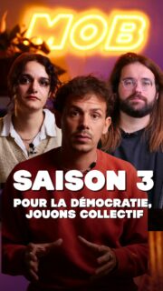 🚨 MOB repart pour une saison 3 ! Et notre média vidéo dédié aux enjeux de démocratie, du quartier, à l’Assemblée, a besoin de vous pour continuer. 

Une campagne de financement pour mettre en lumière les problèmes politiques mais aussi les alternatives très concrètes, locales, inventives pour le vivre-ensemble. En contrepartie : un magazine qui condense tout notre travail de l’année. Alors, pour MOB, soyons foule ➡️ lien en bio